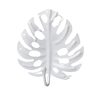 Home Furnishing Coat Rack Metal Wall Hook Creatives Leaf Shaped Coat Key No-Punch Holder Rack for Bedroom Living Room VC Coat Rack Hat Hanger (Color : A)